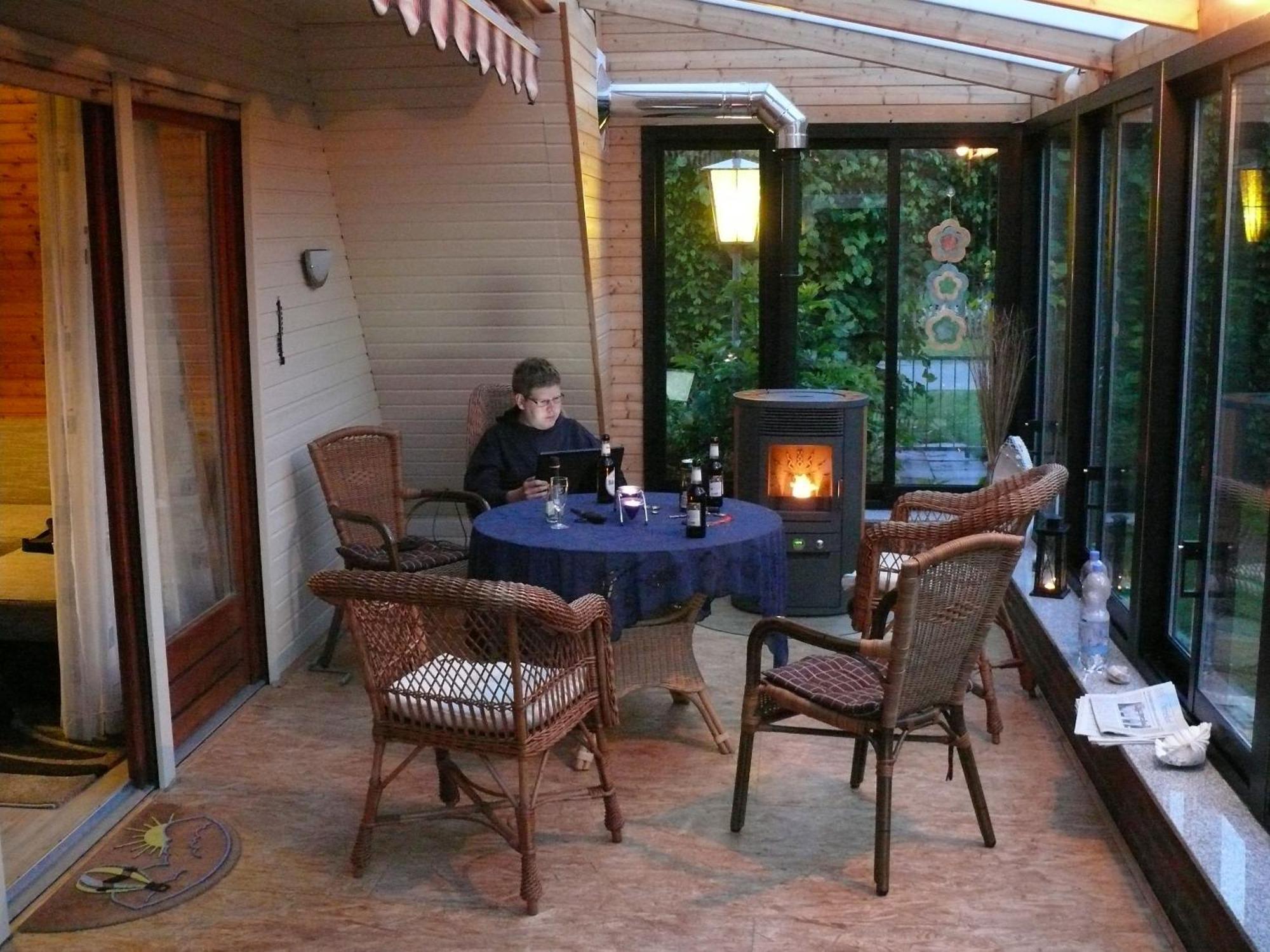 Ferienhaus Kiebitz Bedekaspel Buitenkant foto
